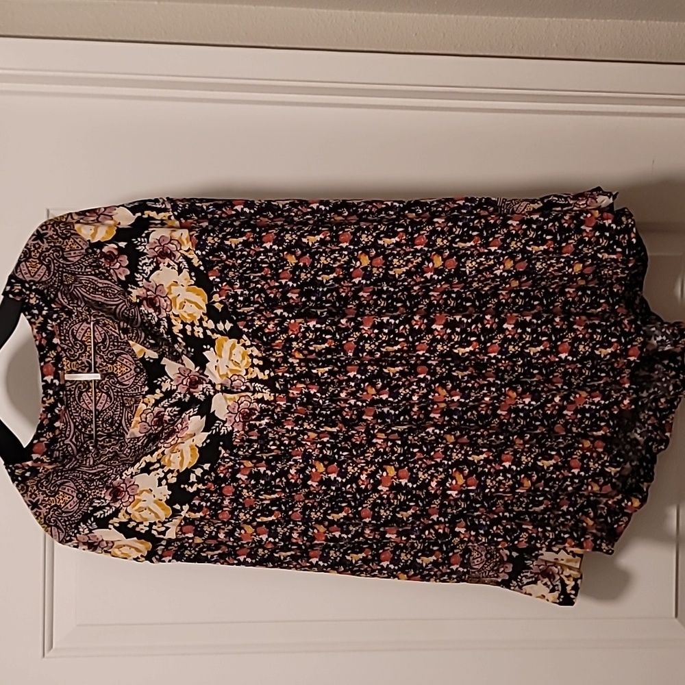 Free People Floral Blouse